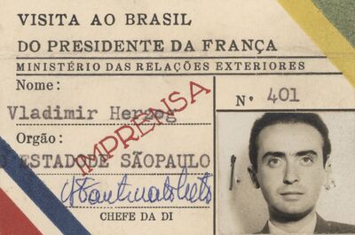 [Carteira de Identificação como jornalista em Brasília]